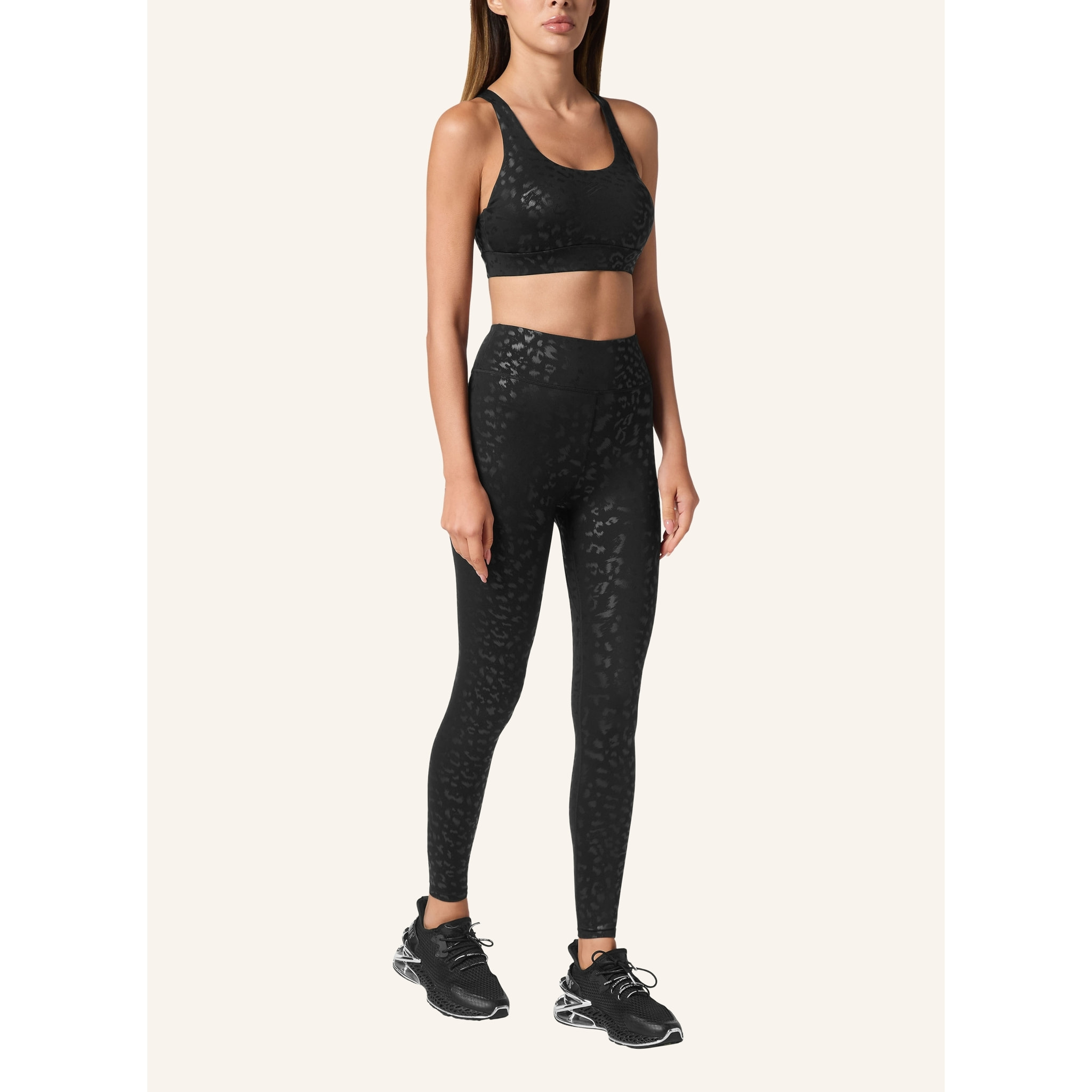 PLEIN SPORT Sport Leggings LEOPARD