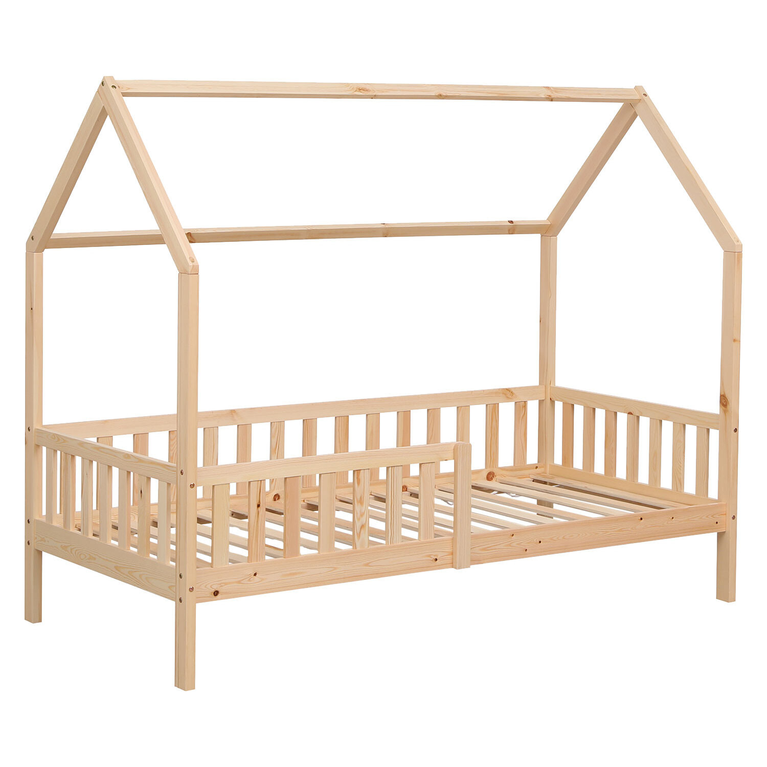 Lit cabane pour enfant 190x90cm en bois MARCEAU