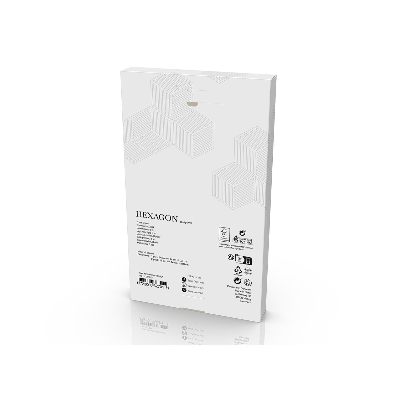 Dessous-de-plat Hexagon