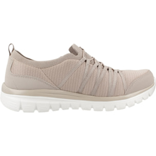 Sneakers de  Mujer de la marca SKECHERS  modelo GRACEFUL - SOFT SOUL Beige