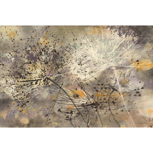 Tableau abstrait cierges magiques  Toile imprimée