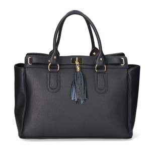 Borsa a mano da Donna Elena in Vera Pelle Made in Italy 28x37x18 cm