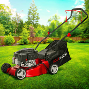 Tagliaerba a spinta motore a scoppio 132cc 1,9HP OHV 4 Tempi ampiezza di taglio di 400mm