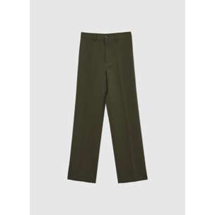 Pantalone lungo con nervature