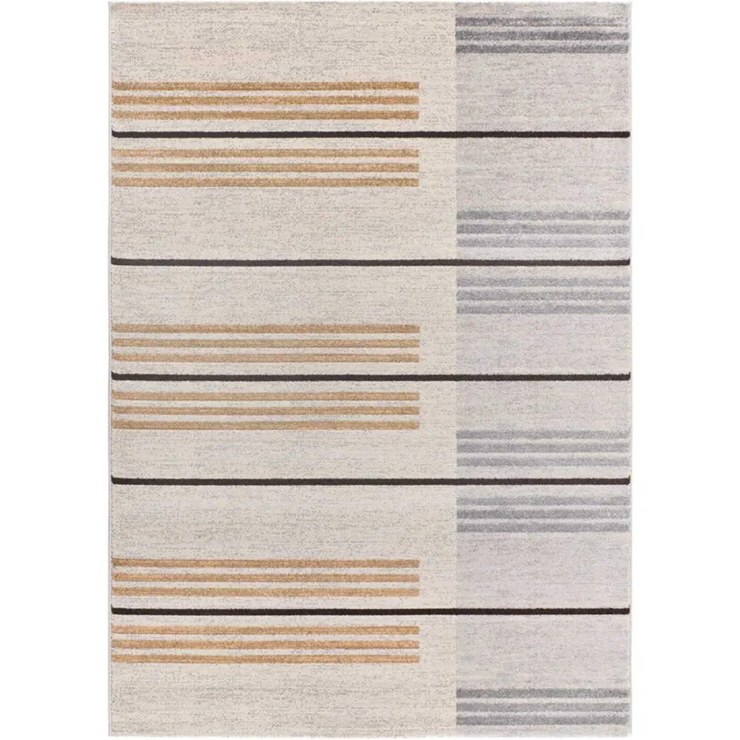 CRAFT Alfombra étnica en tonos gris y beige, varias medidas disponibles