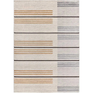 CRAFT Alfombra étnica en tonos gris y beige, varias medidas disponibles