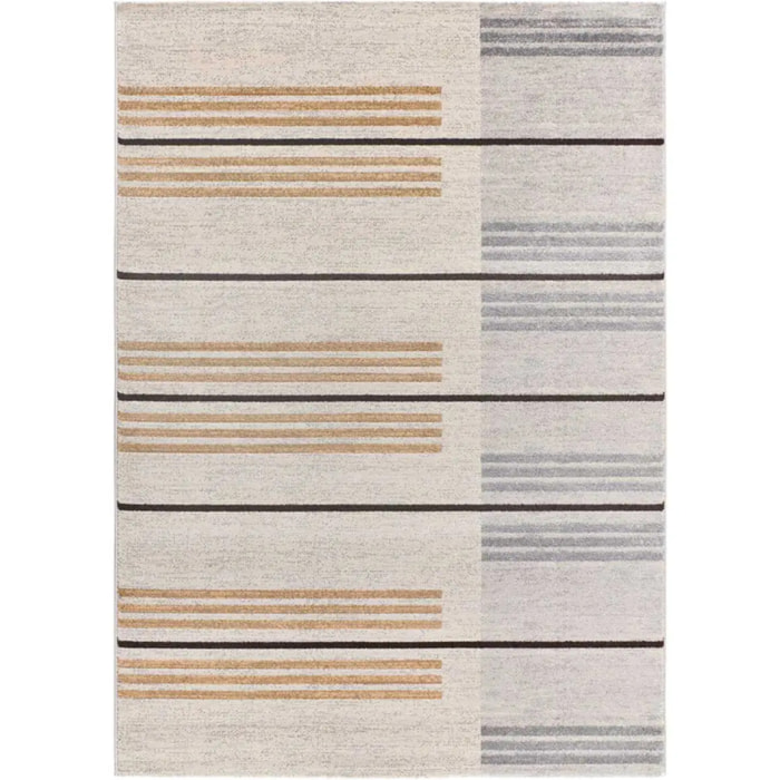 CRAFT Alfombra étnica en tonos gris y beige, varias medidas disponibles