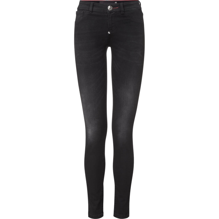 PHILIPP PLEIN jeggings "dance with the devil"