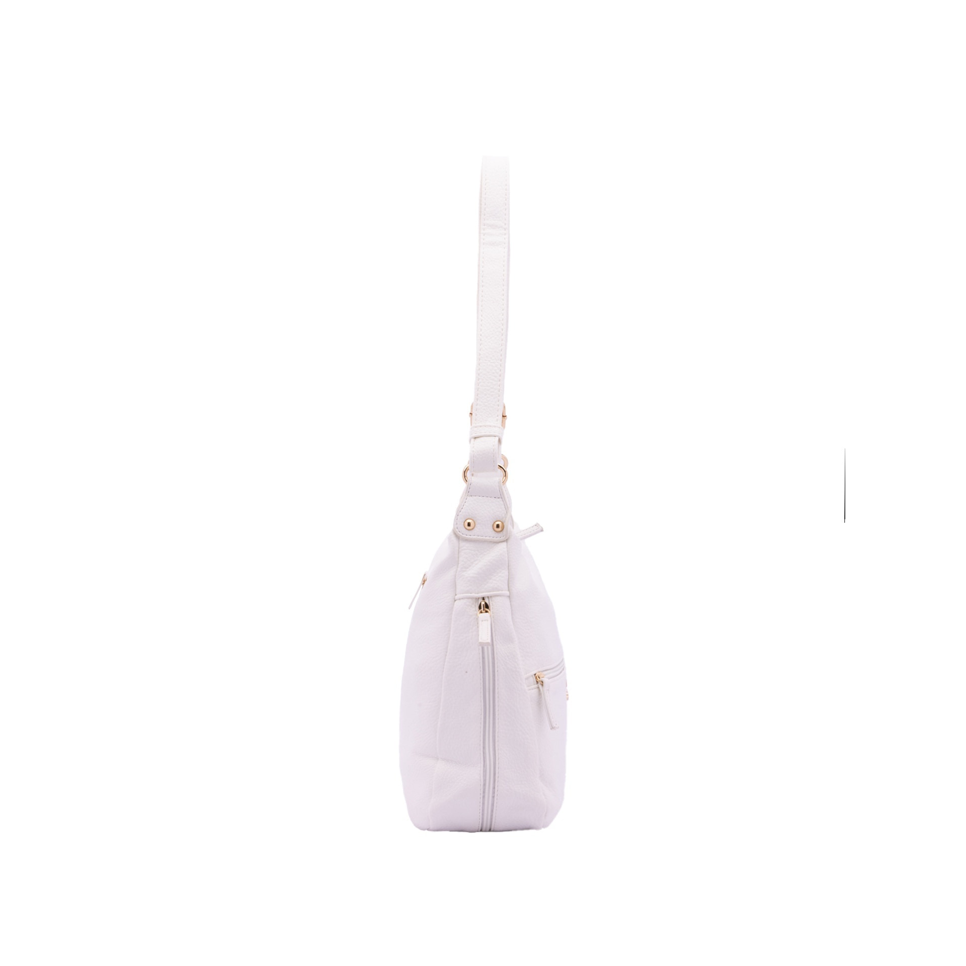 Borsa a spalla da donna - Modello False - Ecopelle - 35.0 x 26.0 x 11.0 cm