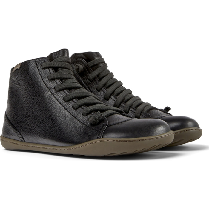 CAMPER Peu - Botines Mujer Negro