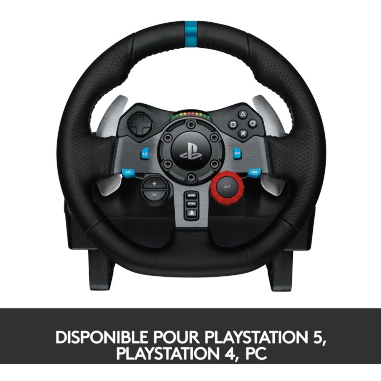 Volant + Pédalier LOGITECH G29 Driving Force PS5/PS4/PS3/PC