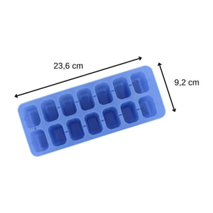 Lot de 6 Bacs à glaçons 14 glaçons Fackelmann Bar Concept