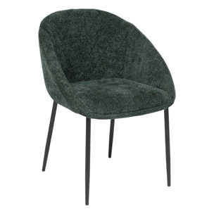 Chaise "Seliso" vert cèdre