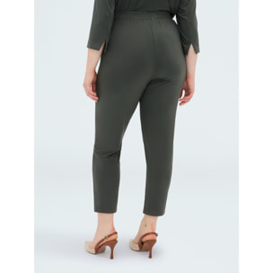 Fiorella Rubino - Joggers in jersey - Verde militare