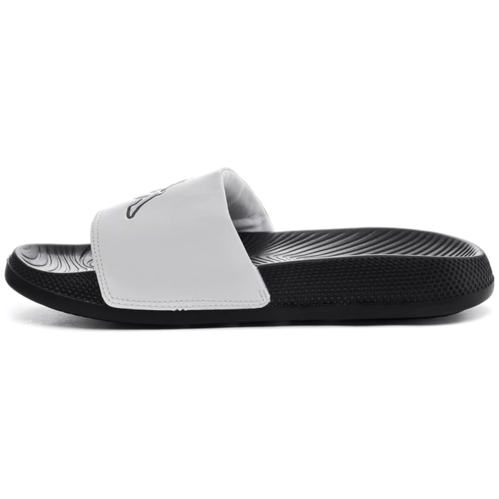 Kappa - Chanclas Hombre Mujer Blanco - Logo Steeve