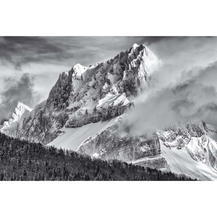 Tableau montagne summit  Toile imprimée