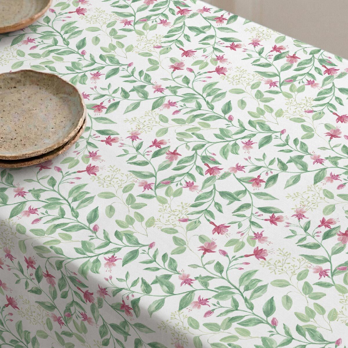 Mantel 100% algodón Campanillas