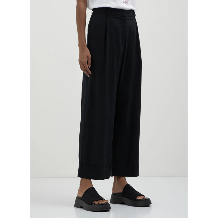 Pantalone lungo in lino