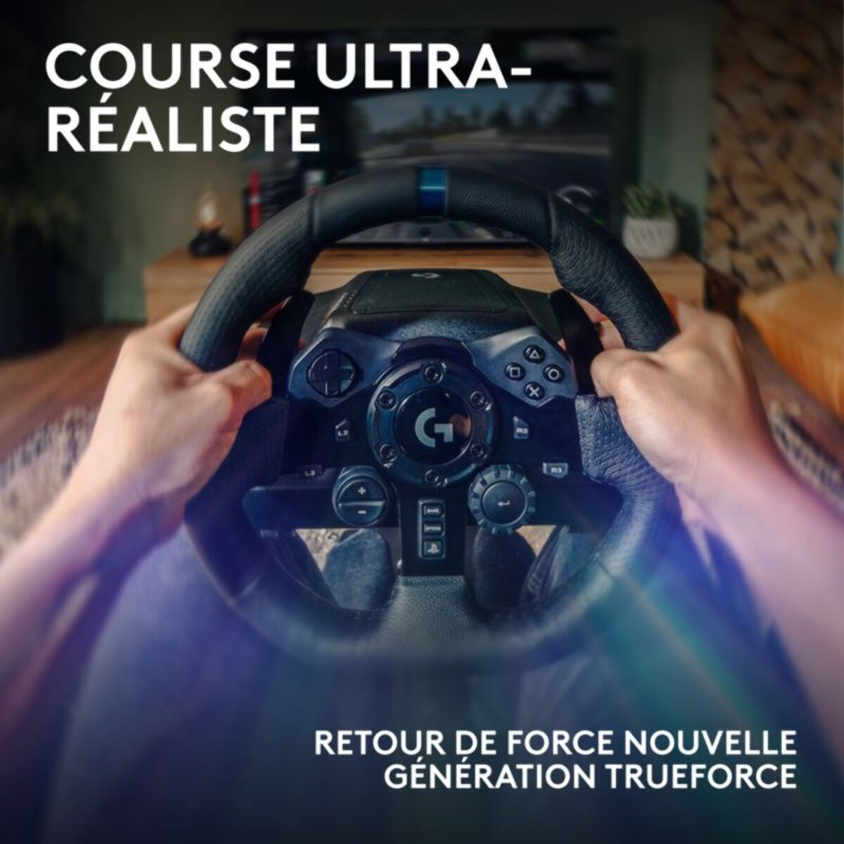 Volant + Pédalier LOGITECH G923 PS4/PS5/PC