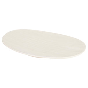 Centro Ceramica Beige 39x25x4 Cm