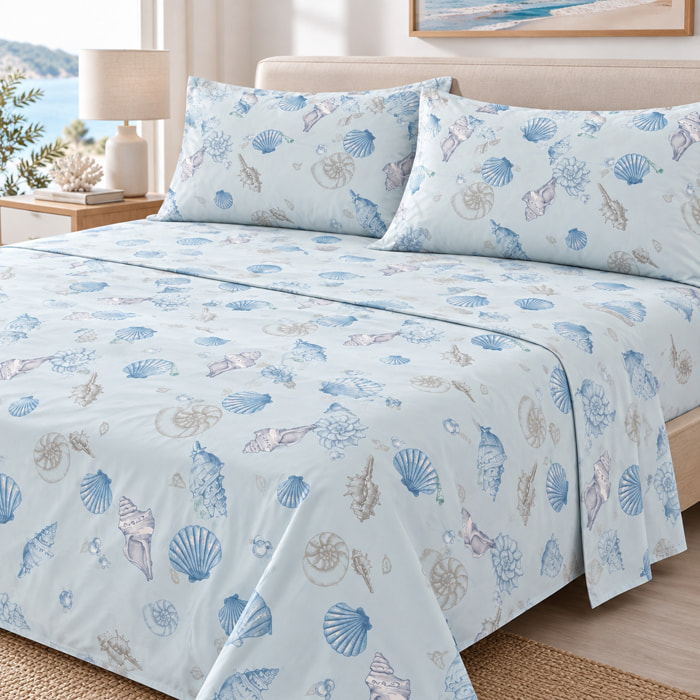HERMET Completo letto Noemi 100% Cotone