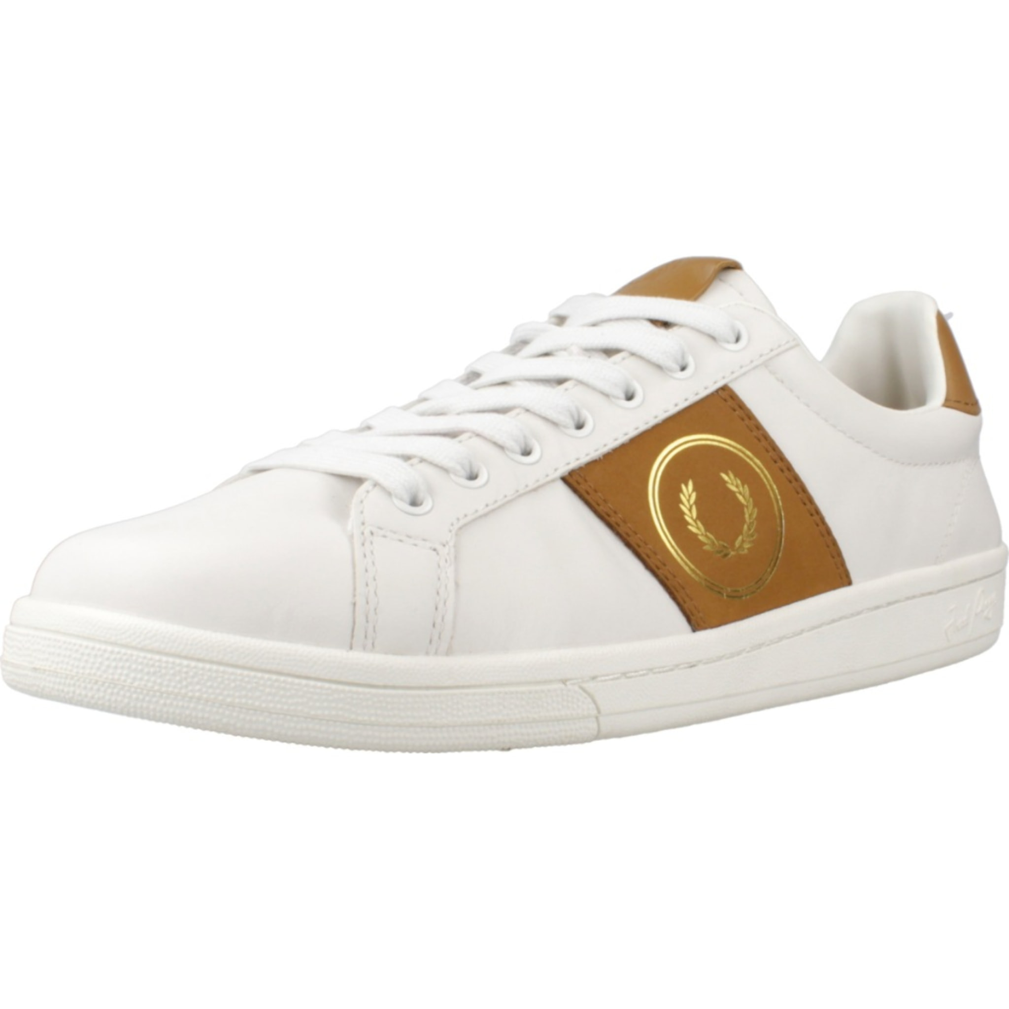 SNEAKERS FRED PERRY B721 LEATHER/BRANDE