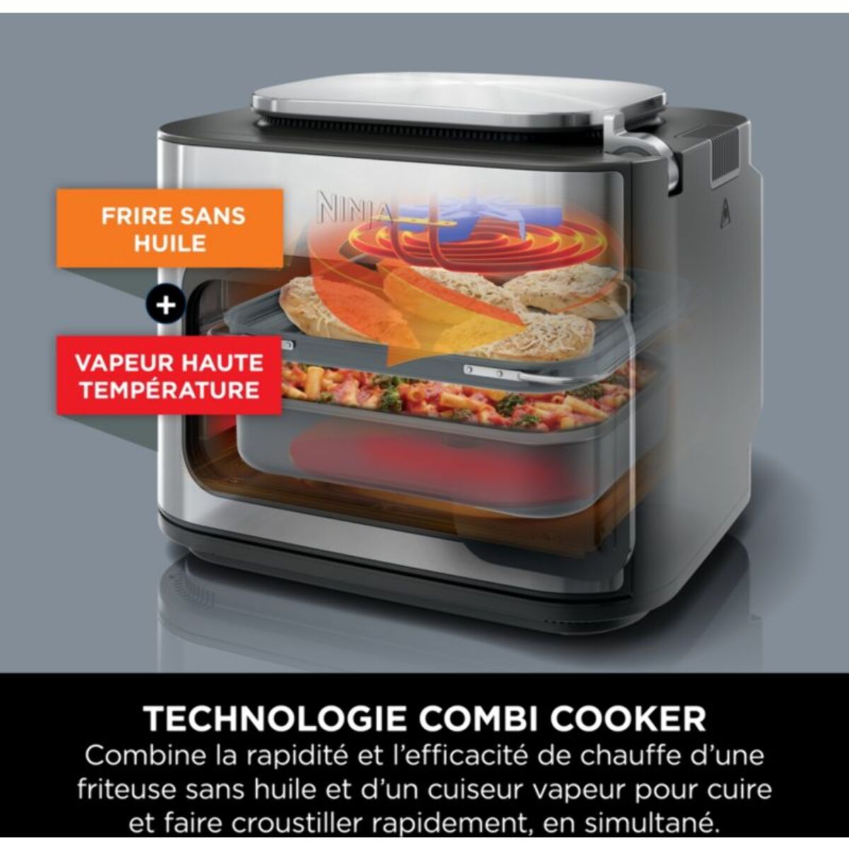 Multicuiseur NINJA Combi Cooker Multicuiseur, four et friteuse sans huile 12-en-1 SFP700EU