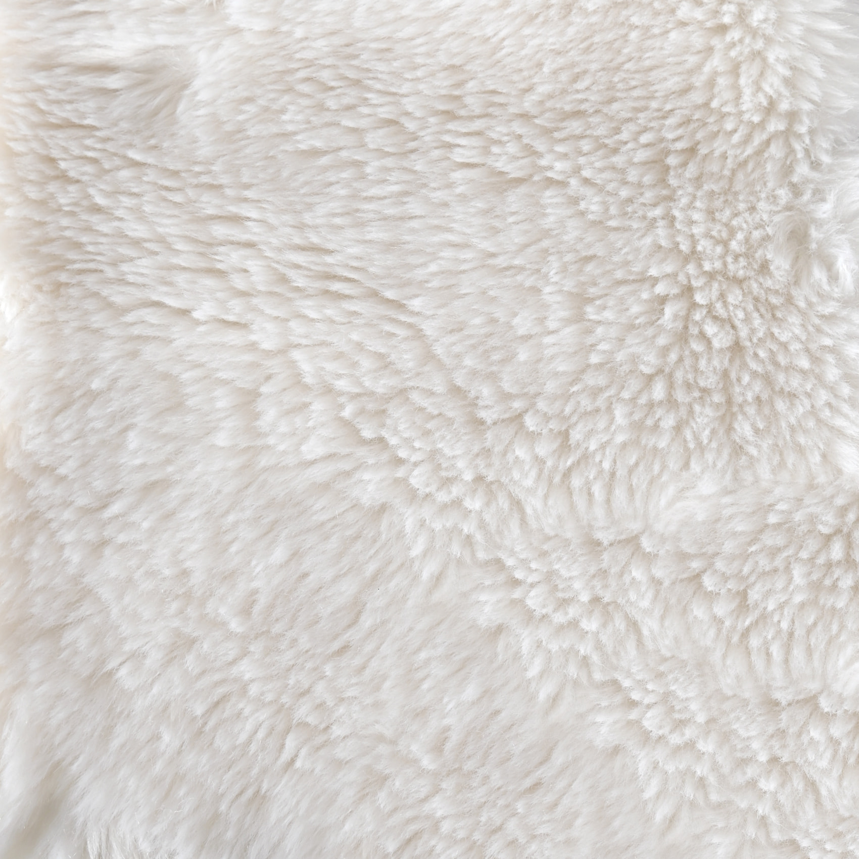 Tissu fausse fourrure ultra douce - Blanc