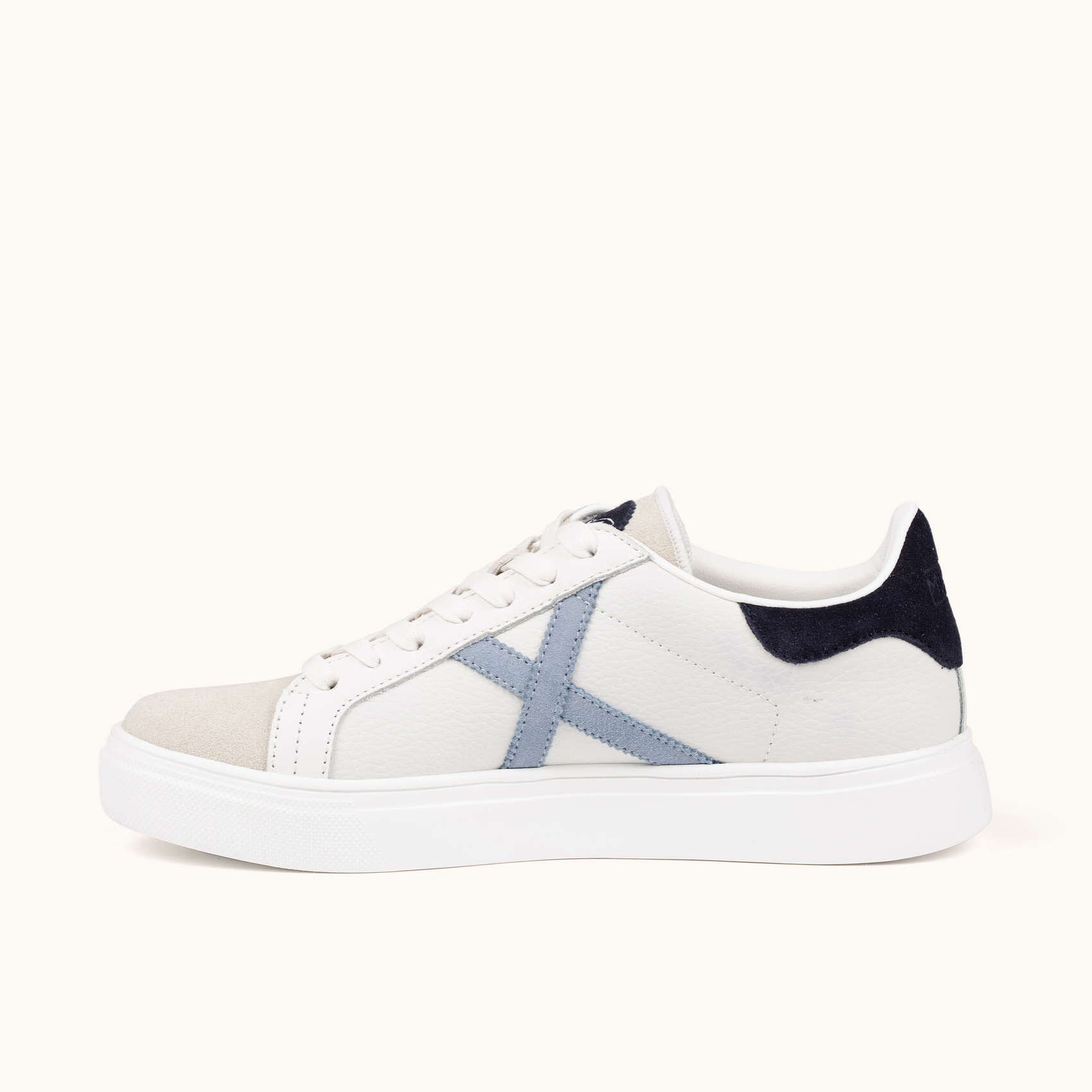 MUNICH RETE 117 Retro tenis y skate Blanco y Multicolor