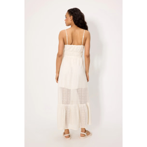 Vestito lungo Beige