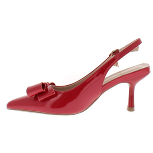 Marina Galanti Scarpe Donna Decollete Ankle Strap Heeled 70 MG 1A125 Red