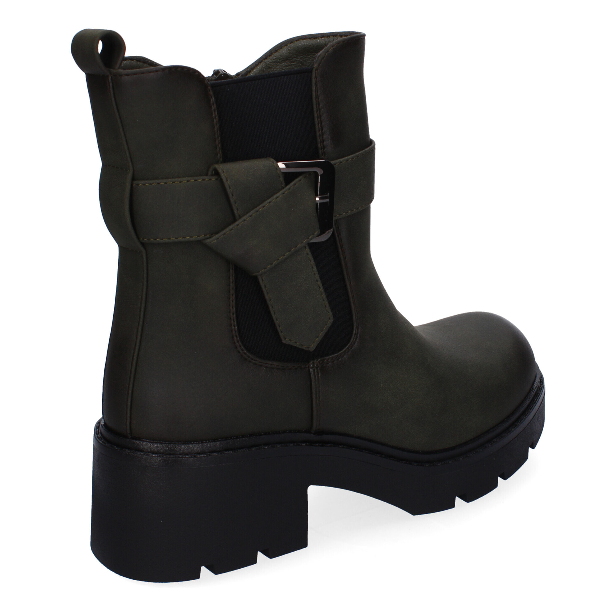 Botines de Tacón para Mujer, Comodos y Elegantes con Suela Dentada