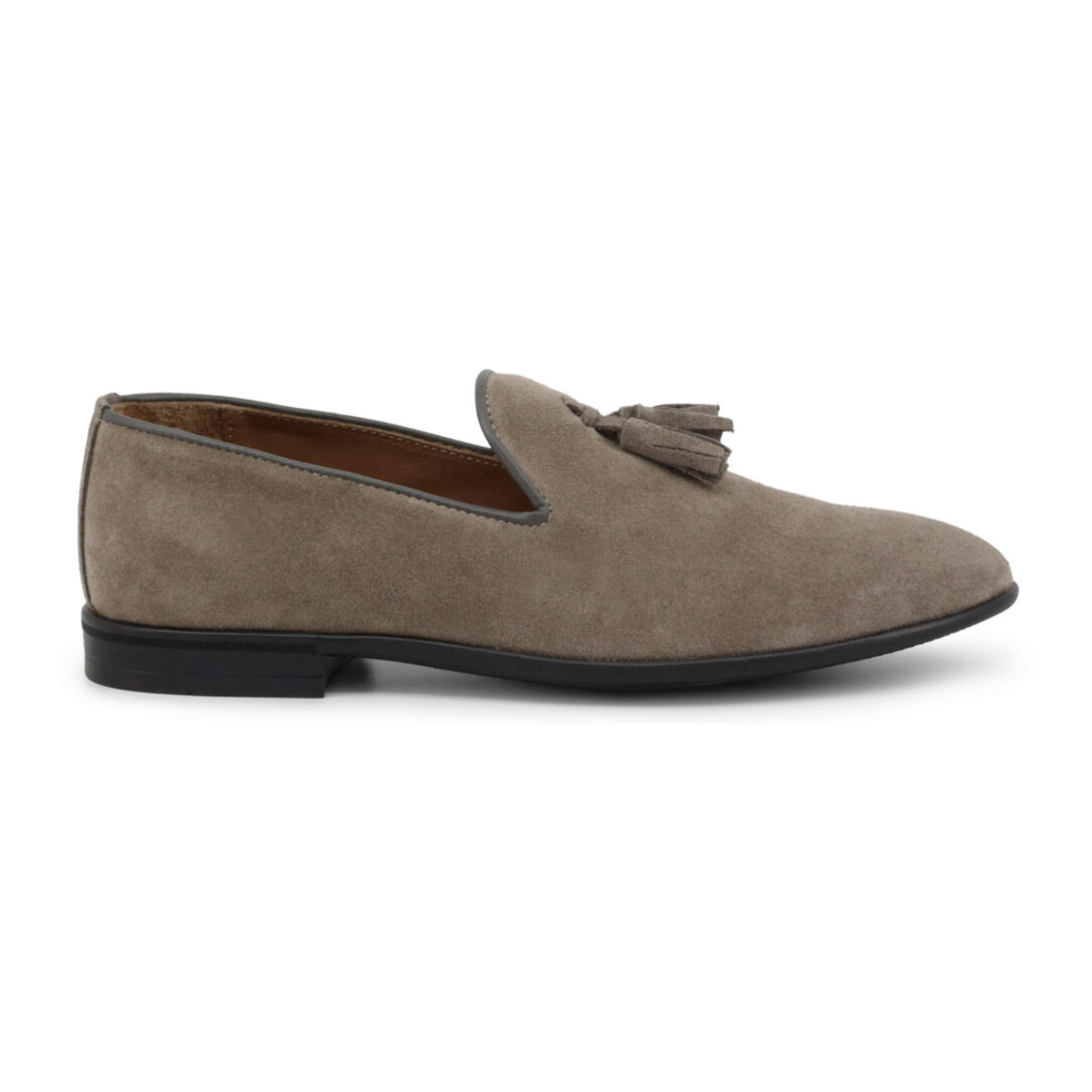 Zapatos Slippers para Hombre - Duca di Morrone Ascanio Suede Dove Gray