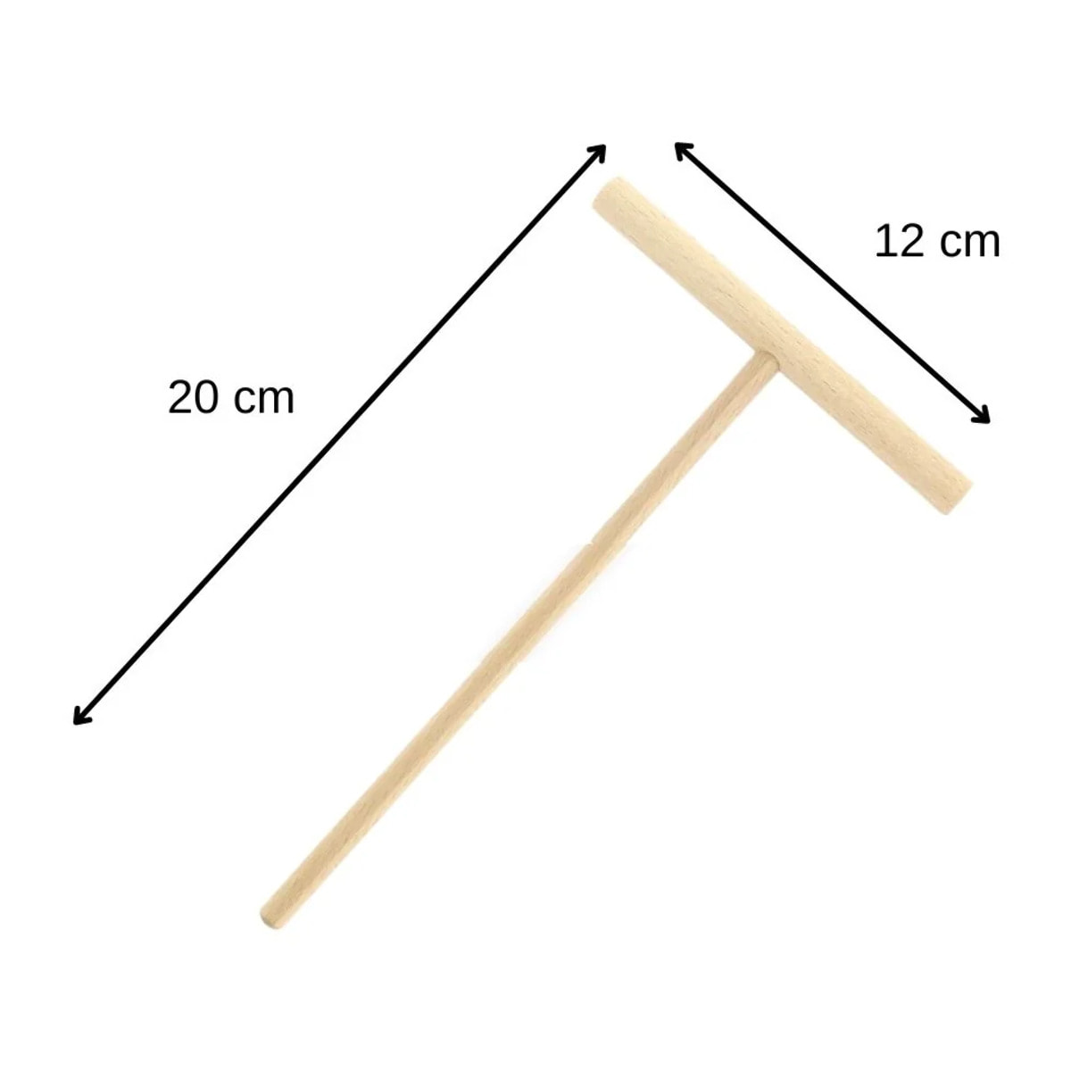 Râteau à crêpes 20 cm Fackelmann Wood Edition