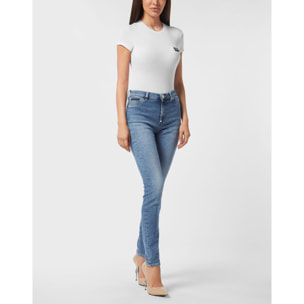 PHILIPP PLEIN Jegging de cintura alta