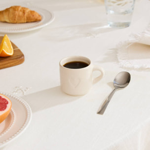 Tasse expresso Adele blanc chaud 8cl