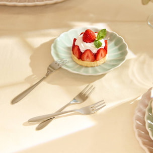 4 fourchettes dessert enfant Nevis L.14,3cm argent