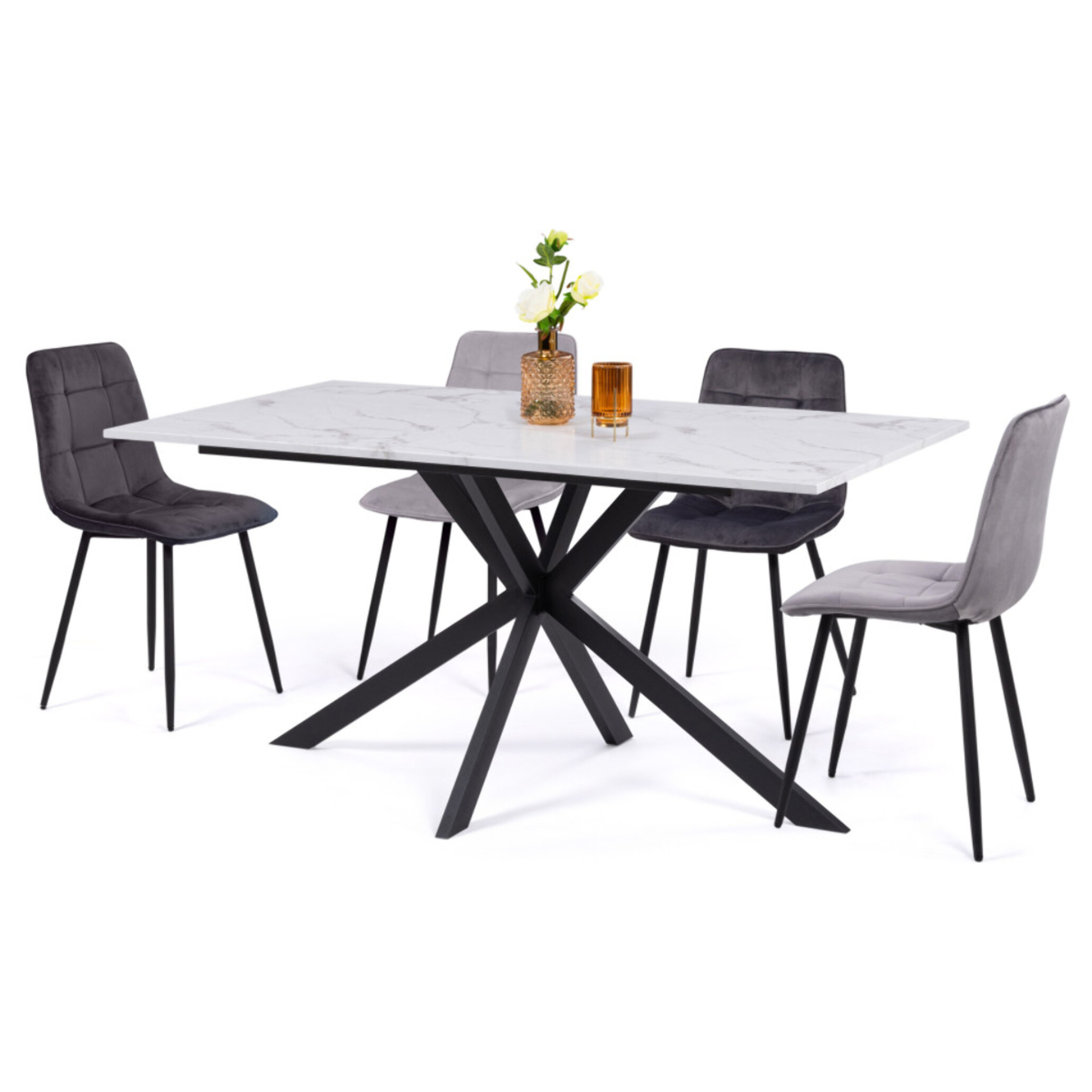 Table repas Glam 160 cm