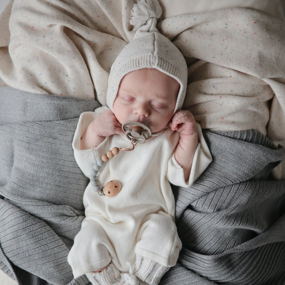 Frigg Pack 2 Chupetes Block Silicona Rope