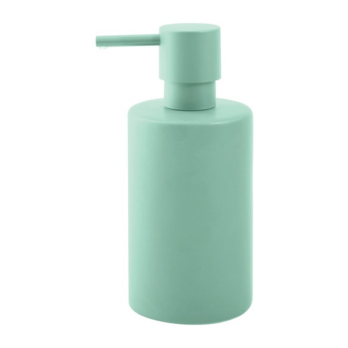 Distributeur de savon Céramique TUBE-MATT Vert glacé mat Spirella