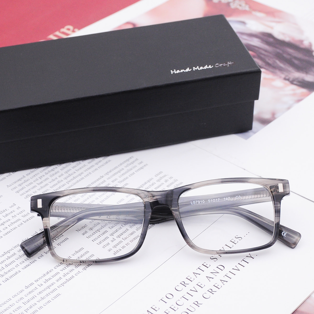 Gafas de sol OCEAN CIRCLE - Plata brillante / Marrón degradado