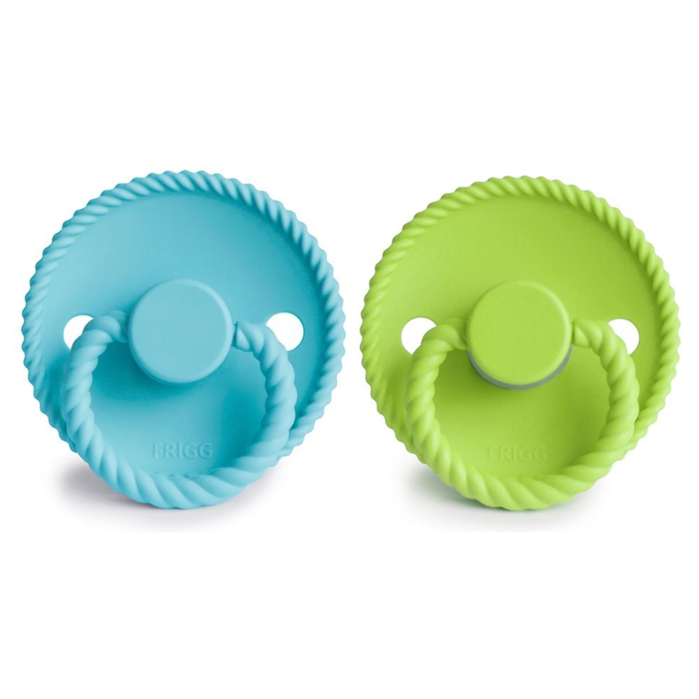 Frigg Pack 2 Chupetes Block Silicona Rope