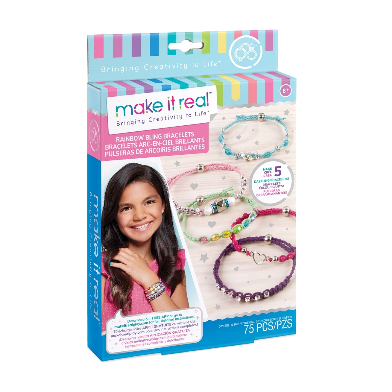 Braccialetti in Corda Scintillanti Make It Real