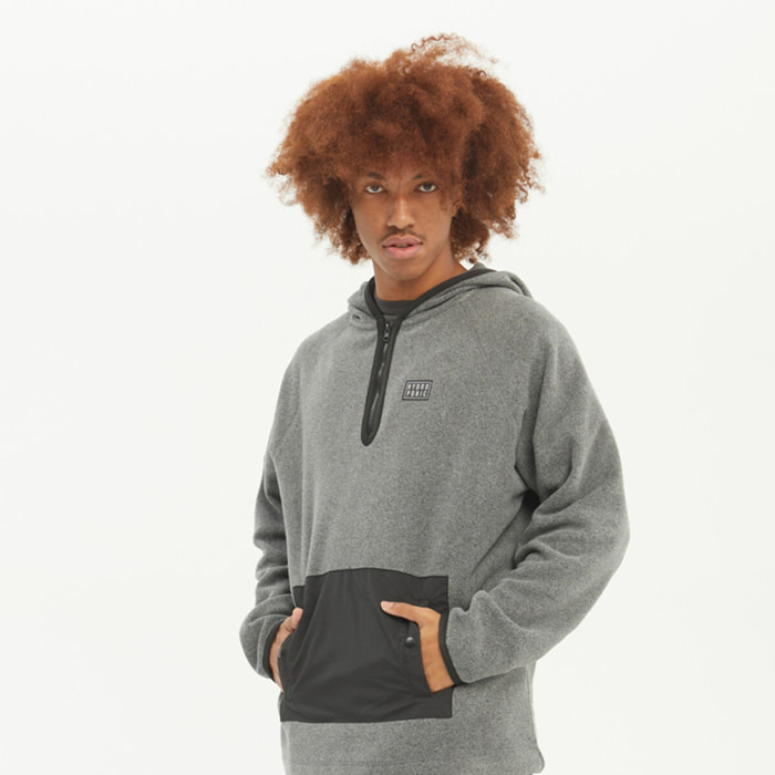 Sudadera con capucha y media cremallera ECHO Hydroponic