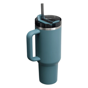 Botella de agua Isotermica - 1,18L - QUENCHER® H2.O FLOWSTATE™ TUMBLER - Blue Spruce