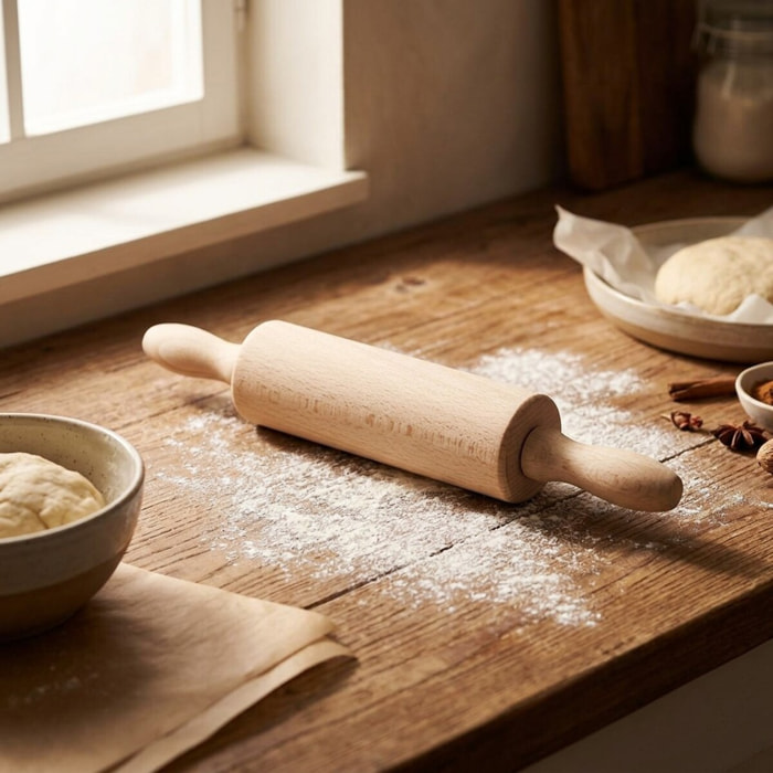 Mini rouleau à pâtisserie en bois 23 cm Zenker