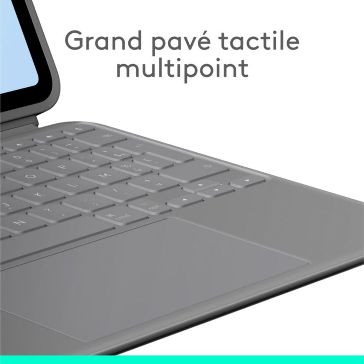 Etui LOGITECH Combo touch iPad Air 11 (M2) Oxford Grey