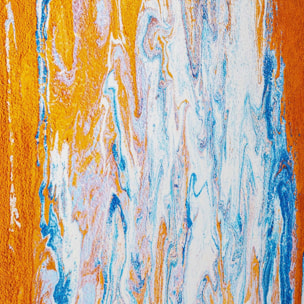 Tableau Frame Artistas 120x180cm orange Kare Design