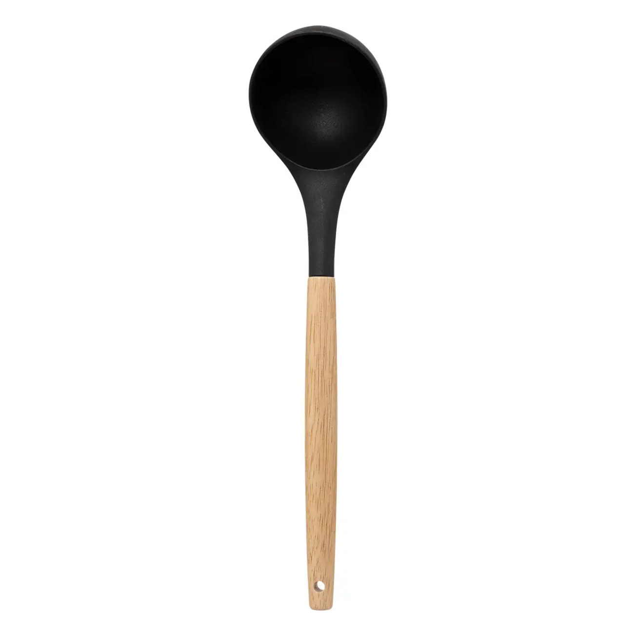 Pot métal noir à ustensiles avec 7 accessoires