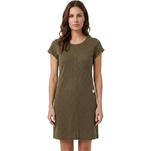 Vestido de mujer estilo safari urbano